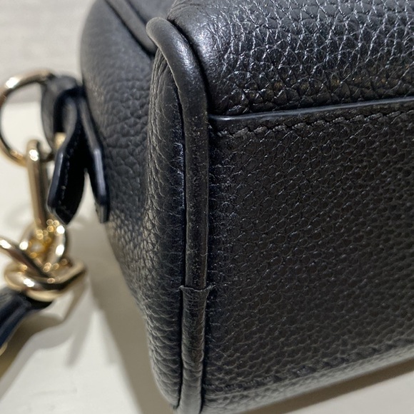 KATE SPADE “Mulberry Street Darian” Black Pebbled Leather Crossbody Bag - Picture 10 of 14